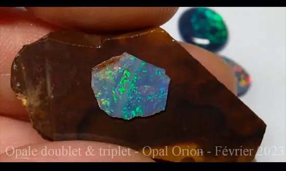 What is opal doublet & triplet