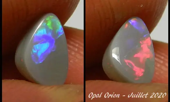 DARK OPAL 0.65 CT AUSTRALIA L. RIDGE