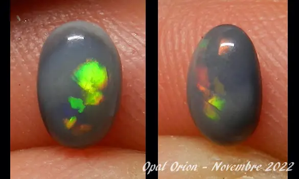 DARK OPAL 0.55 CT AUSTRALIA L. RIDGE