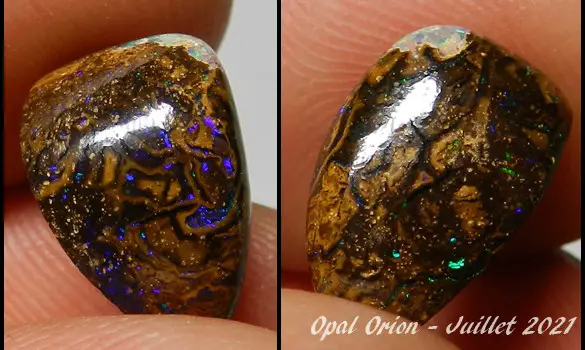 OPALE BOULDER MATRICE PIERRE AUSTRALIE