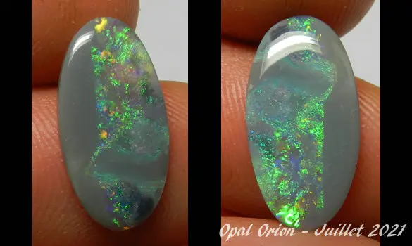 DARK OPAL 2.60 CT AUSTRALIA L. RIDGE