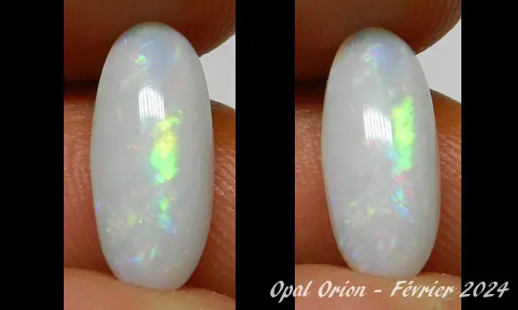 OPALE BLANCHE 2.65 CT PIERRE AUSTRALIE