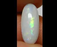 WHITE OPAL 2.65 CT AUSTRALIA C PEDY