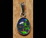 PENDENTIF OPALE TRIPLET - ARGENT 925