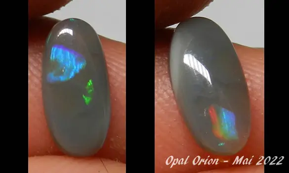 DARK OPAL 0.80 CT AUSTRALIA L. RIDGE