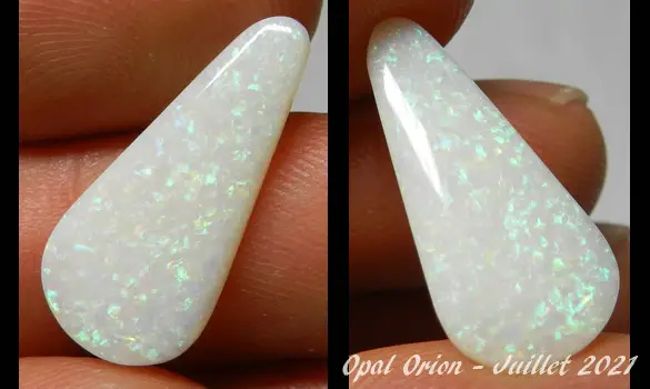 OPALE BLANCHE 2.95 CT AUSTRALIE