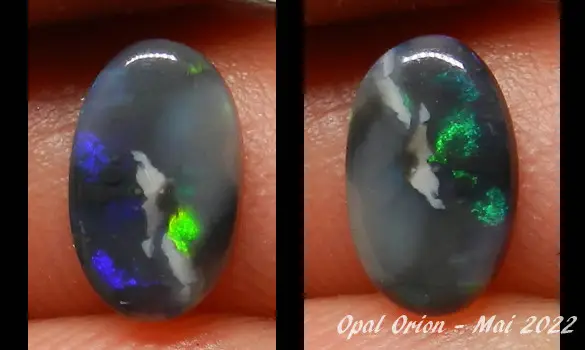 BLACK OPAL 0.75 CT AUSTRALIA L. RIDGE
