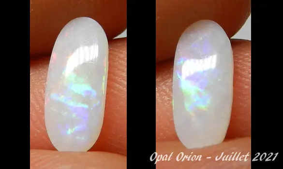 OPALE BLANCHE 0.50 CT AUSTRALIE