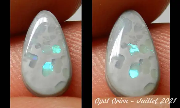 DARK OPAL 0.75 CT AUSTRALIA L. RIDGE