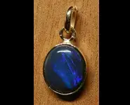 PENDENTIF BIJOU ARGENT & OPALE AUSTRALIE