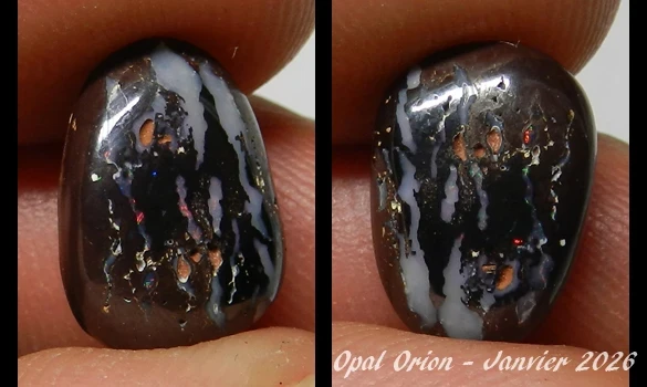 OPALE BOULDER MATRICE AUSTRALIE 4.65 CT