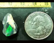 ROUGH BLACK OPAL 9 CT LIGHTNING RIDGE