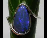 SILVER 925 RING & AUSTRALIAN OPAL