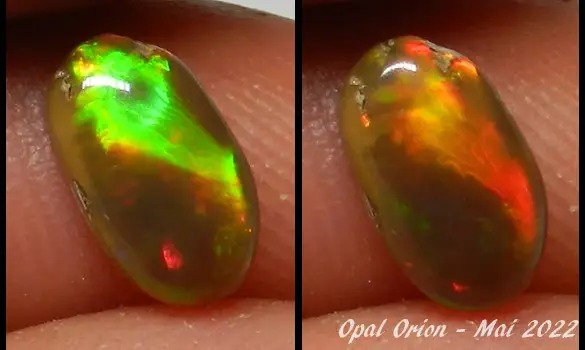 OPALE MARRON 0.90 CT PIERRE ETHIOPIE