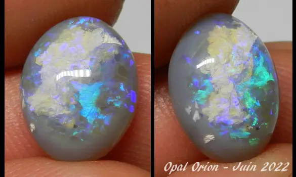 DARK OPAL 4.65 CT AUSTRALIA L. RIDGE