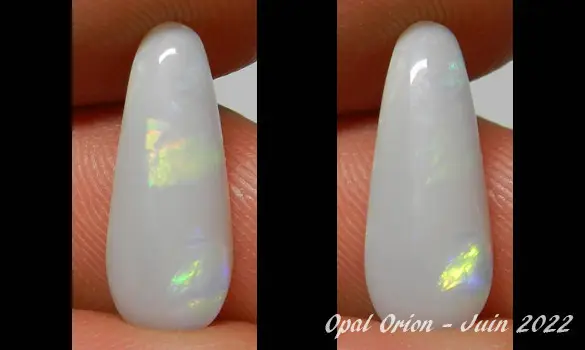 OPALE BLANCHE 2.75 CT PIERRE AUSTRALIE