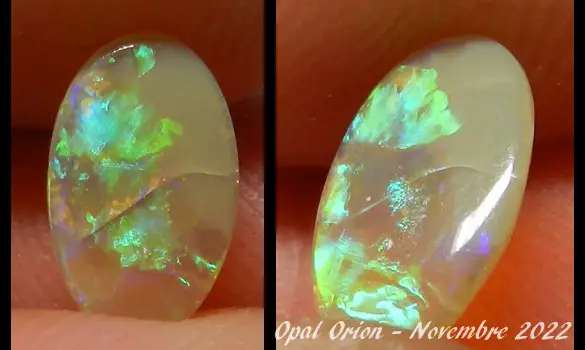 CRISTAL OPAL 0.60 CT AUSTRALIA L. RIDGE