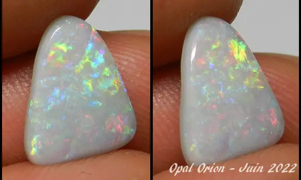 OPALE SOMBRE 2.45 CT PIERRE AUSTRALIE