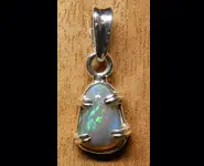 PENDENTIF OPALE AUSTRALIE ARGENT 925