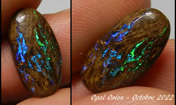 BOULDER MATRIX OPAL AUSTRALIA 3.85 CT