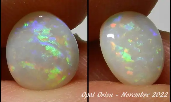 OPALE BLANCHE 1.85 CT PIERRE AUSTRALIE