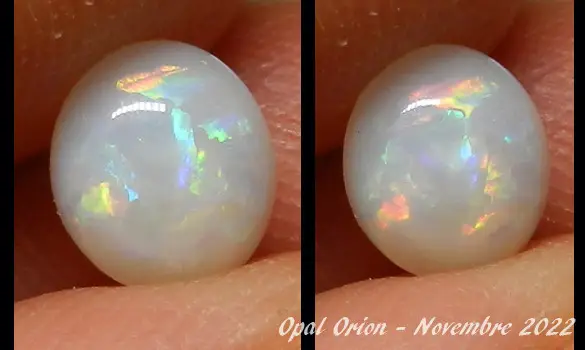 OPALE BLANCHE 1.10 CT PIERRE AUSTRALIE