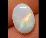 WHITE OPAL 1.60 CT AUSTRALIA C PEDY
