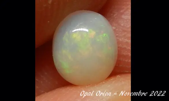 OPALE BLANCHE 1.25 CT PIERRE AUSTRALIE