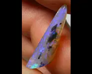 ROSTRE BELEMNITE FOSSILE Opalisé