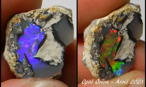 BLACK OPAL 6.90 CT AUSTRALIA L. RIDGE