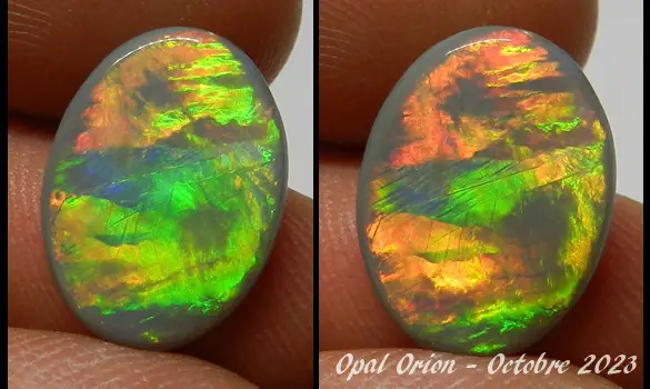 ALLAN RISE AUSTRALIAN RED OPAL STONE