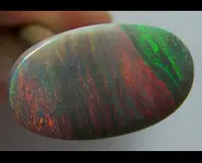 SOLID BLACK OPAL 7.20CT L. Ridge