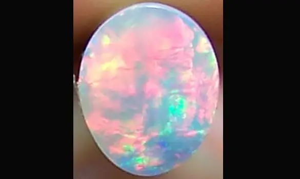 SOLID BLACK OPAL 0.30CT L. Ridge