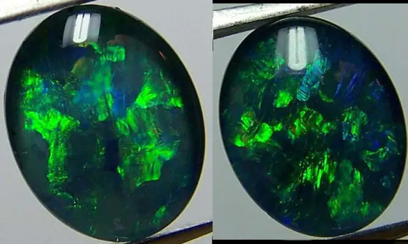 2 OPALES TRIPLET 10x8mm COOBER PEDY