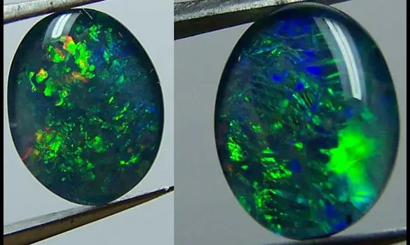 2 OPALES TRIPLET 10x8mm COOBER PEDY