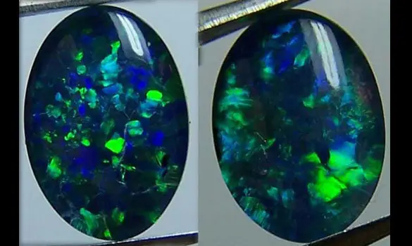 2 OPALES TRIPLET 8x6mm COOBER PEDY