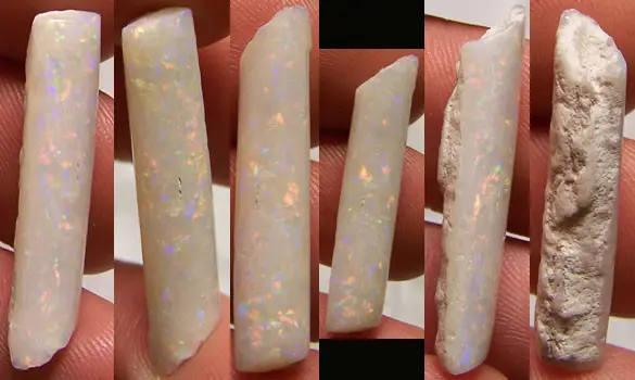 OPALIZED BELEMNITE PIPE 6.60 CT