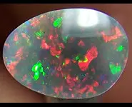 SOLID BLACK OPAL 0.95 CT LIGHTNING RIDGE