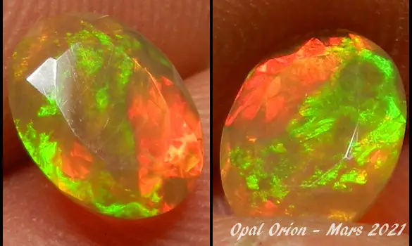OPALE 1.15 CT PIERRE OVALE FACETTEE