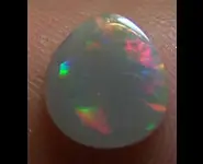 SOLID BLACK OPAL 1.10 CT AUSTRALIA