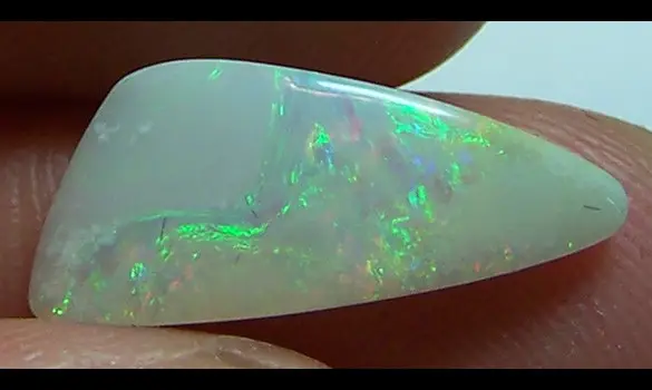 SOLID BLACK OPAL 2.25 CT - SHELL PATCH
