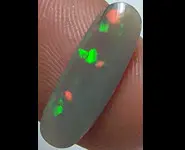 SOLID CRYSTAL OPAL 2 CT - HARLEQUIN