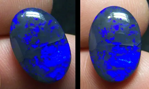 SOLID BLACK OPAL 5.30 CT AUSTRALIA