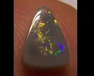 SOLID BLACK OPAL 0.50 CT AUSTRALIA