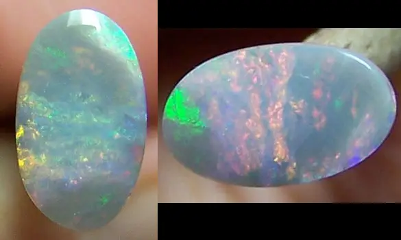 SOLID BLACK OPAL 0.80 CT AUSTRALIA