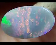 SOLID OPALE NOIRE 0.80 CT AUSTRALIE