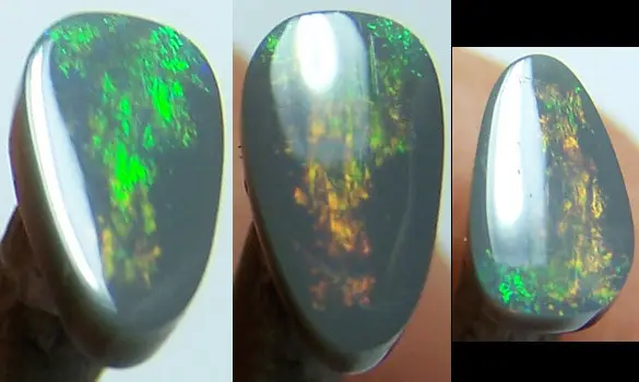 SOLID OPALE NOIRE 0.75 CT AUSTRALIE