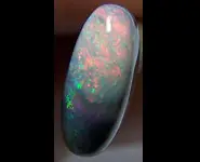 SOLID BLACK OPAL 1.85 CT AUSTRALIA