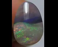 SOLID BLACK OPAL 0.75 CT AUSTRALIA