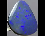 SOLID BLACK OPAL 3.50 CT AUSTRALIA